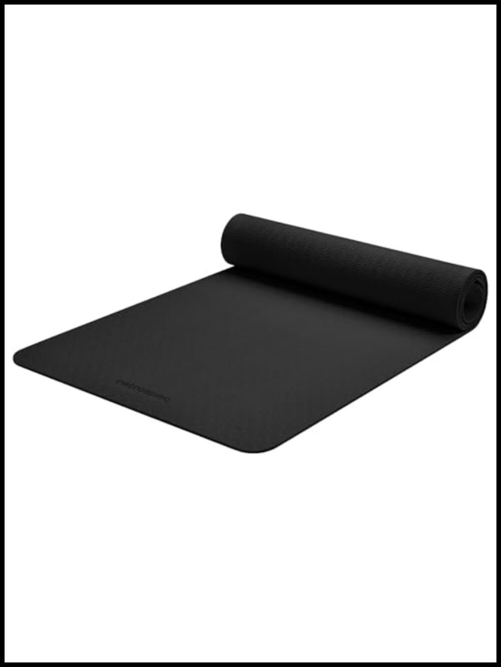 Zuma Yoga Mat 6mm Thick Non-Slip TPE Exercise Mat with Carrying Strap